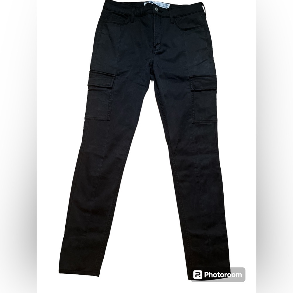 Rockstar super skinny cargo high rise old navy pants size 10